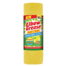 Серветки з мікрофібри Elbow Grease Easy Tear, жовті, 10 шт